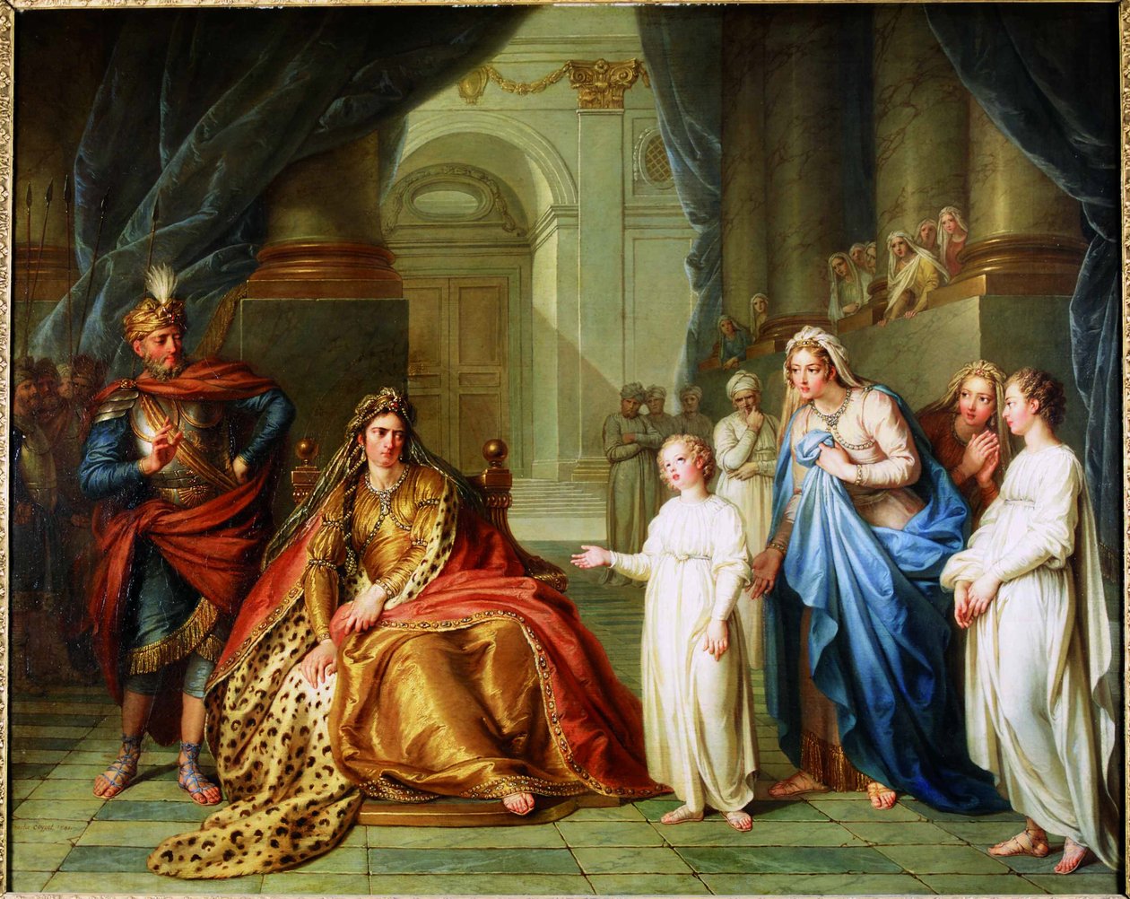 Atalía y Joás de Charles Antoine Coypel