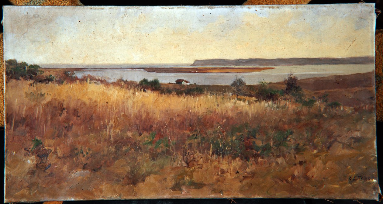Point Loma desde Logan Heights de Charles Arthur Fries