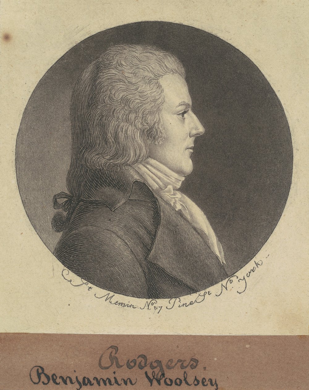Benjamin Woolsey Rogers de Charles B. J. Févret de Saint Mémin