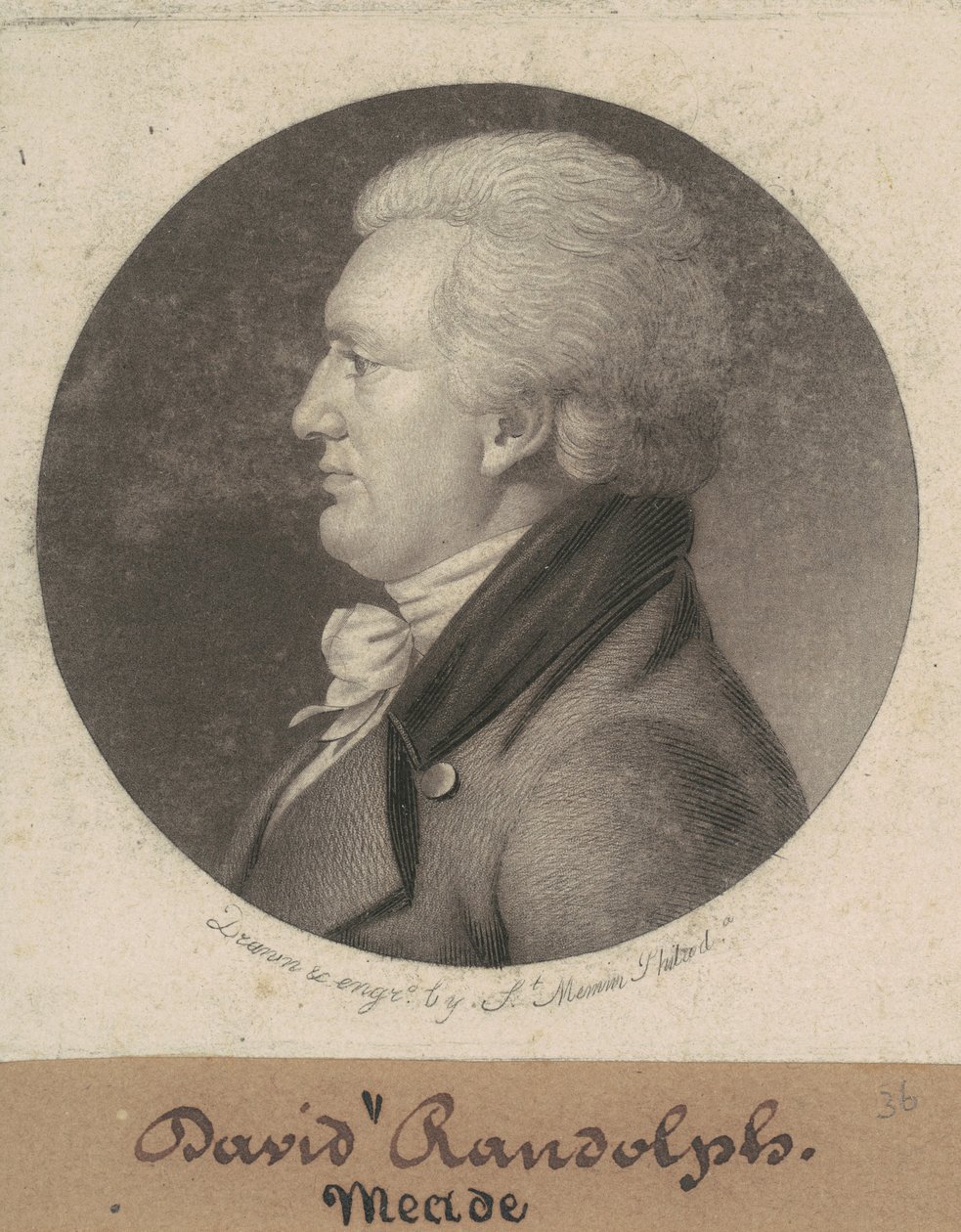 David Meade Randolph de Charles B. J. Févret de Saint Mémin