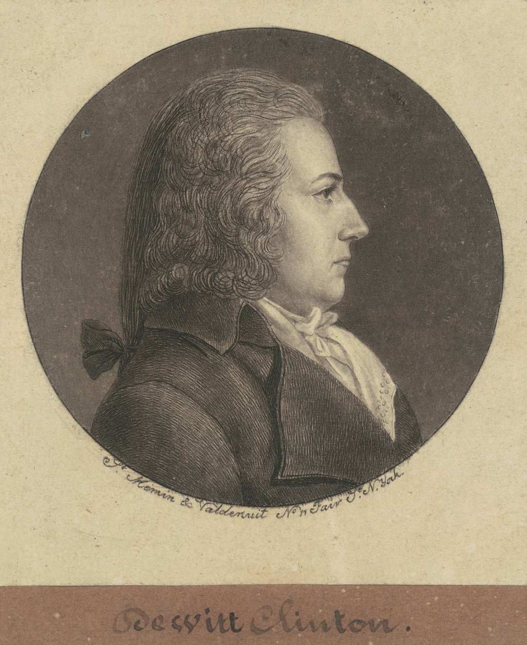 DeWitt Clinton de Charles B. J. Févret de Saint Mémin