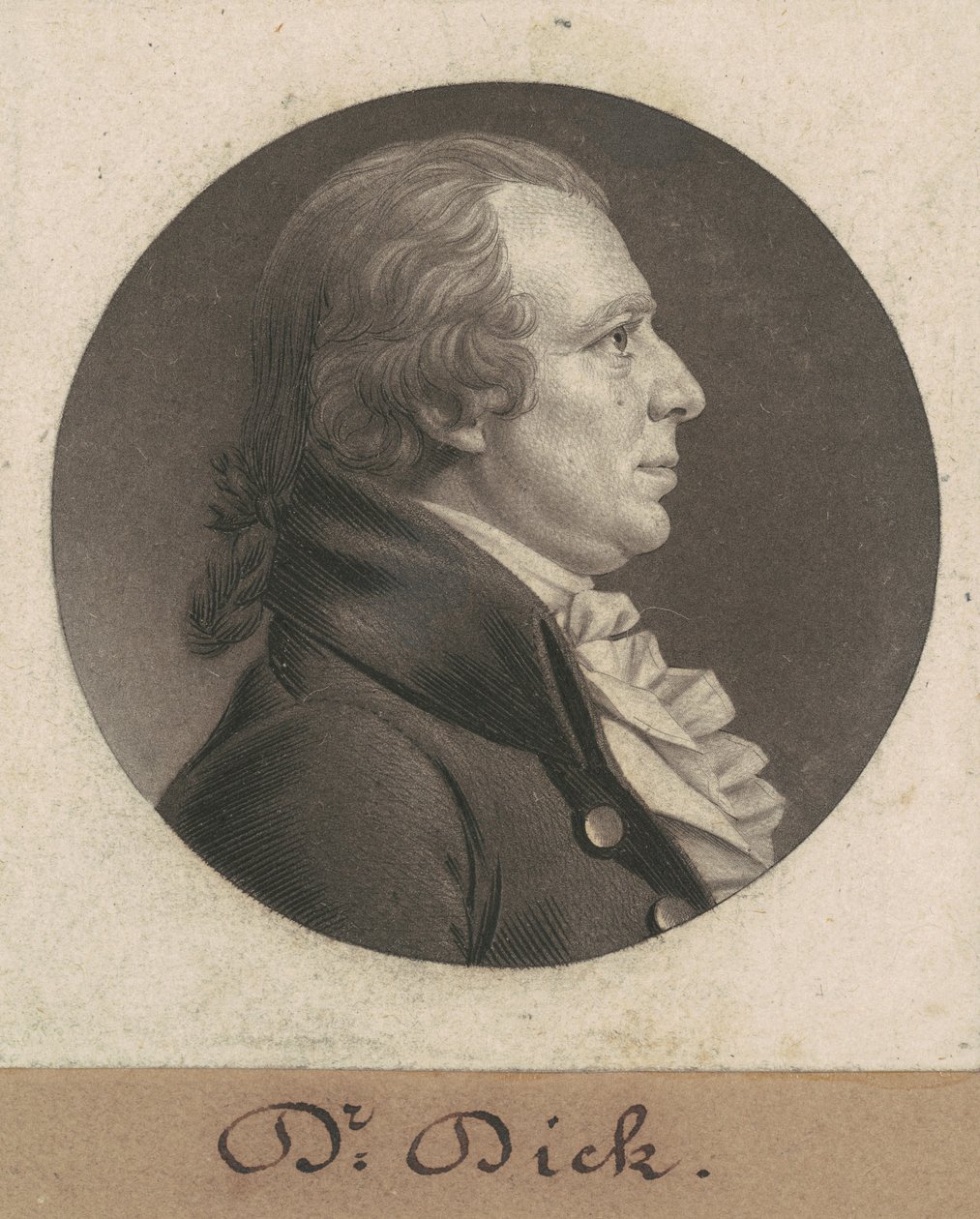 Elisha Cullen Dick de Charles B. J. Févret de Saint Mémin
