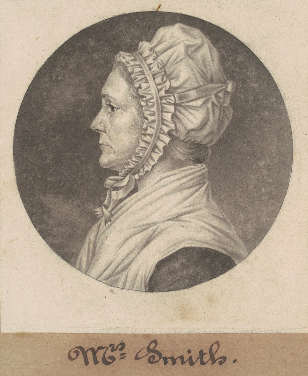 Elizabeth Custis Teackle Smith de Charles B. J. Févret de Saint Mémin