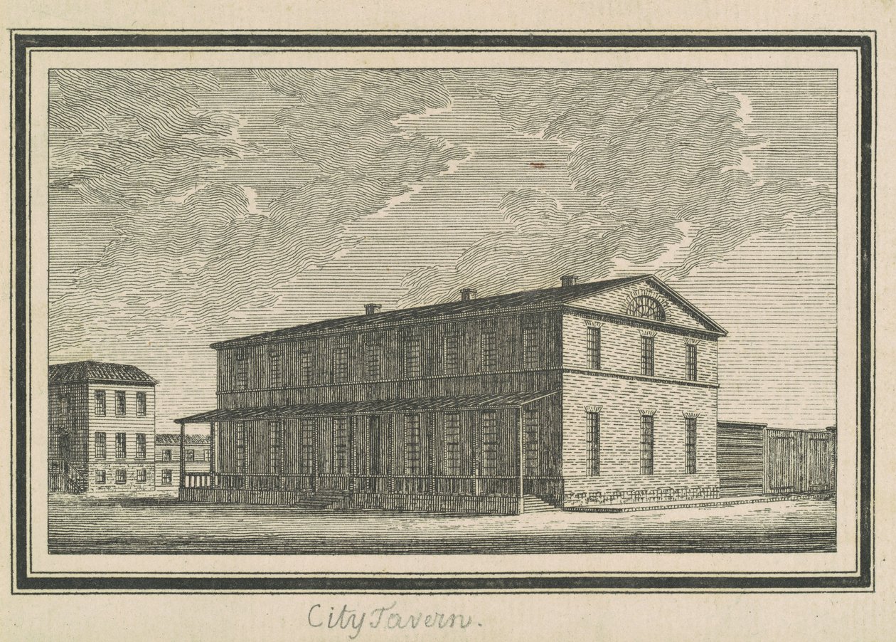Esperanza, taberna de la ciudad de Charles B. J. Févret de Saint Mémin