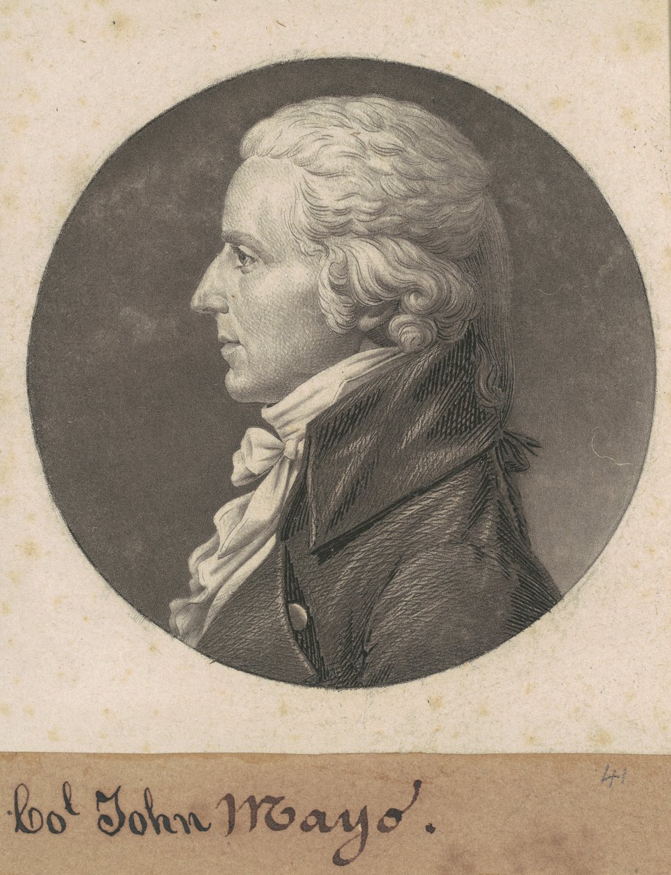 John Mayo II de Charles B. J. Févret de Saint Mémin