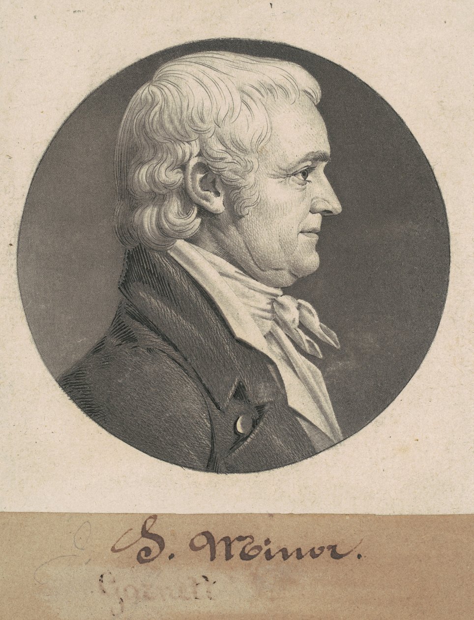 John Minor III de Charles B. J. Févret de Saint Mémin