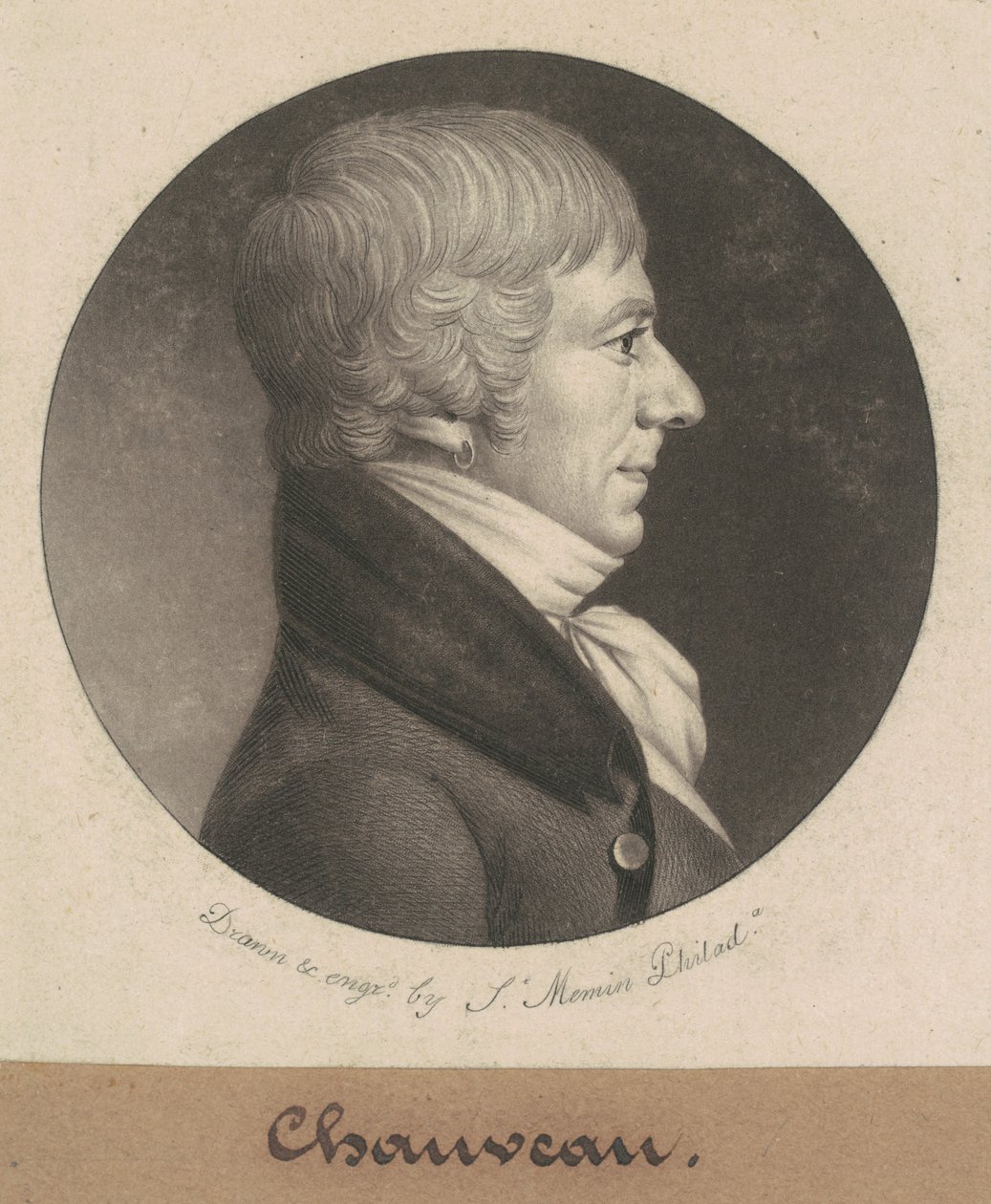 Joseph Anthony Chaveau de Charles B. J. Févret de Saint Mémin