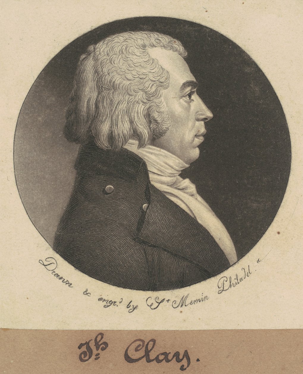 Joseph Clay de Charles B. J. Févret de Saint Mémin