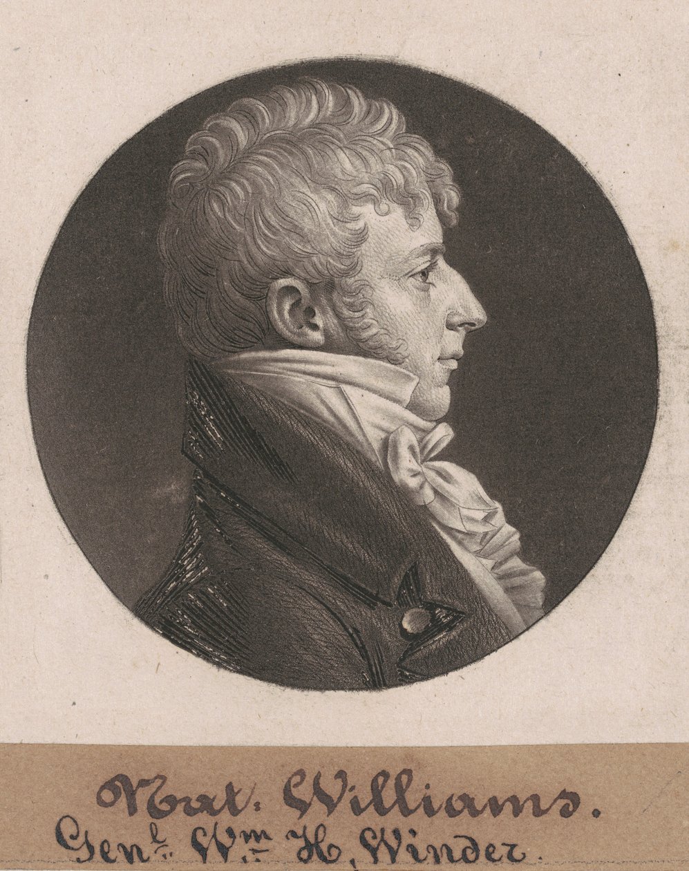 Joseph Ennalls Muse de Charles B. J. Févret de Saint Mémin