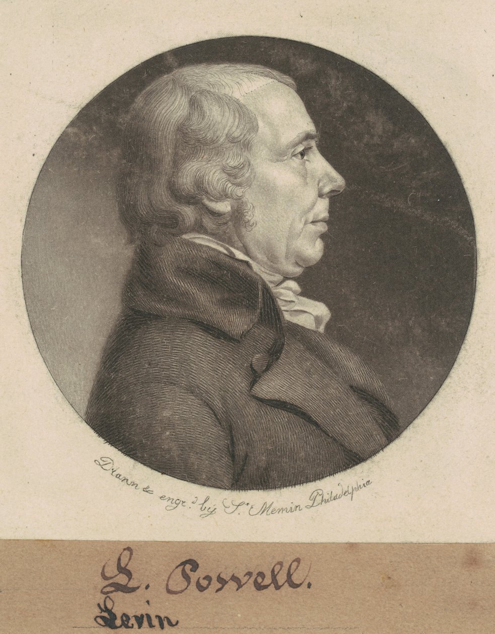 Leven Powell de Charles B. J. Févret de Saint Mémin