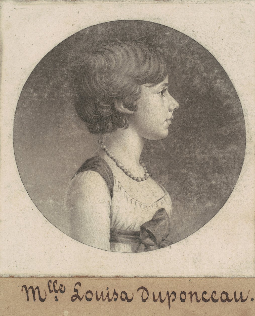 Louisa DuPonceau de Charles B. J. Févret de Saint Mémin