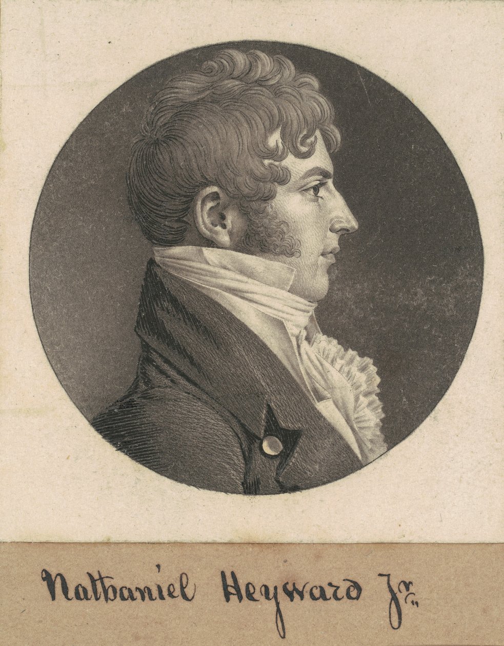 Nathaniel Heyward, Jr. de Charles B. J. Févret de Saint Mémin