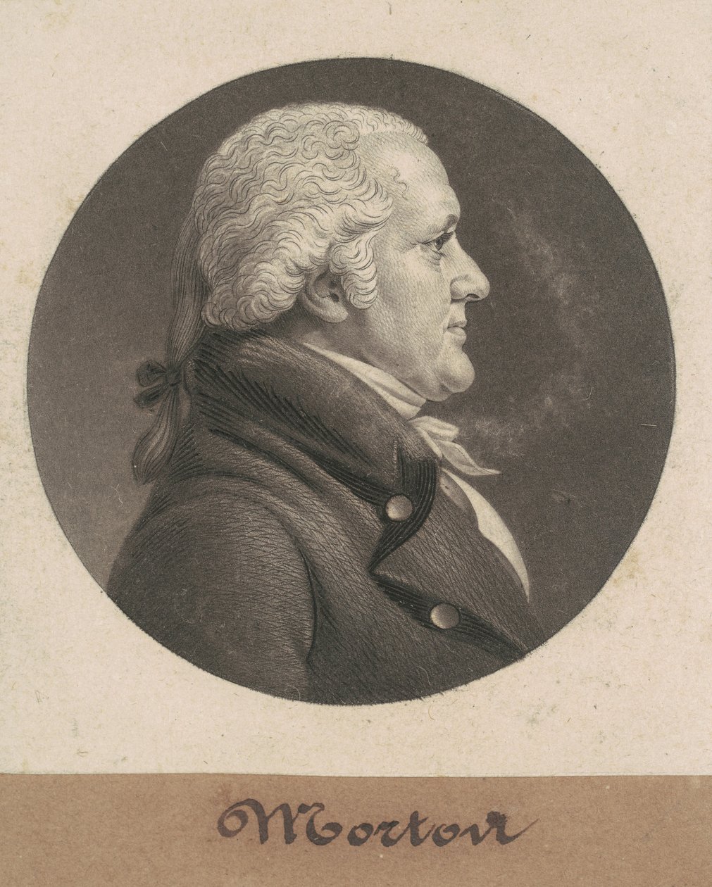 Perez Morton de Charles B. J. Févret de Saint Mémin