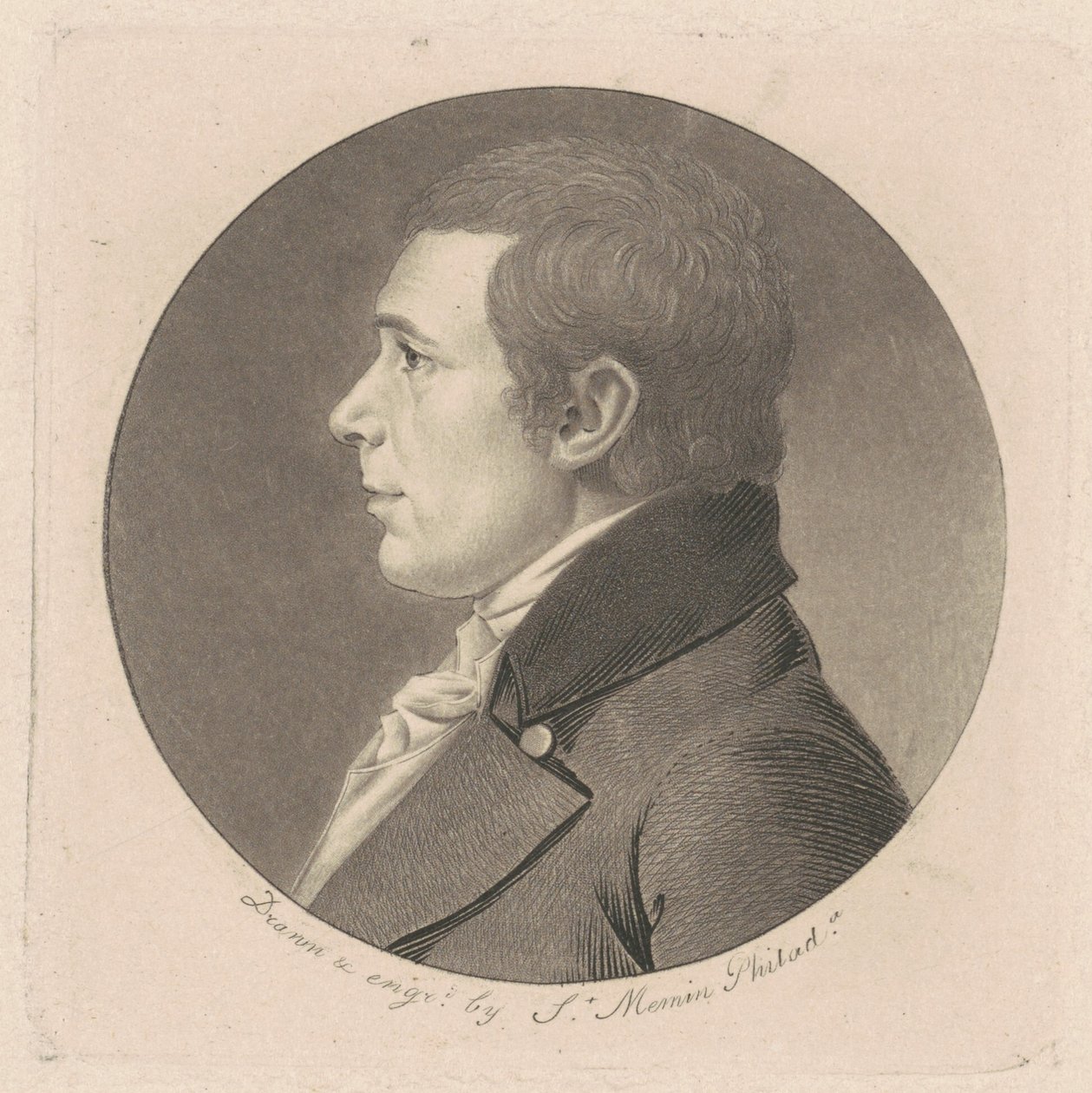 Peter Stephen DuPonceau de Charles B. J. Févret de Saint Mémin
