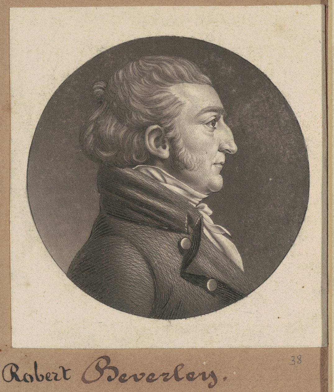 Robert Beverley IV de Charles B. J. Févret de Saint Mémin