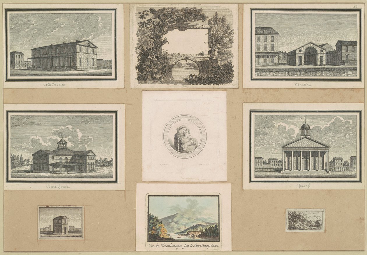 Colección Saint-Mémin, Grupo 57 de Charles B. J. Févret de Saint Mémin