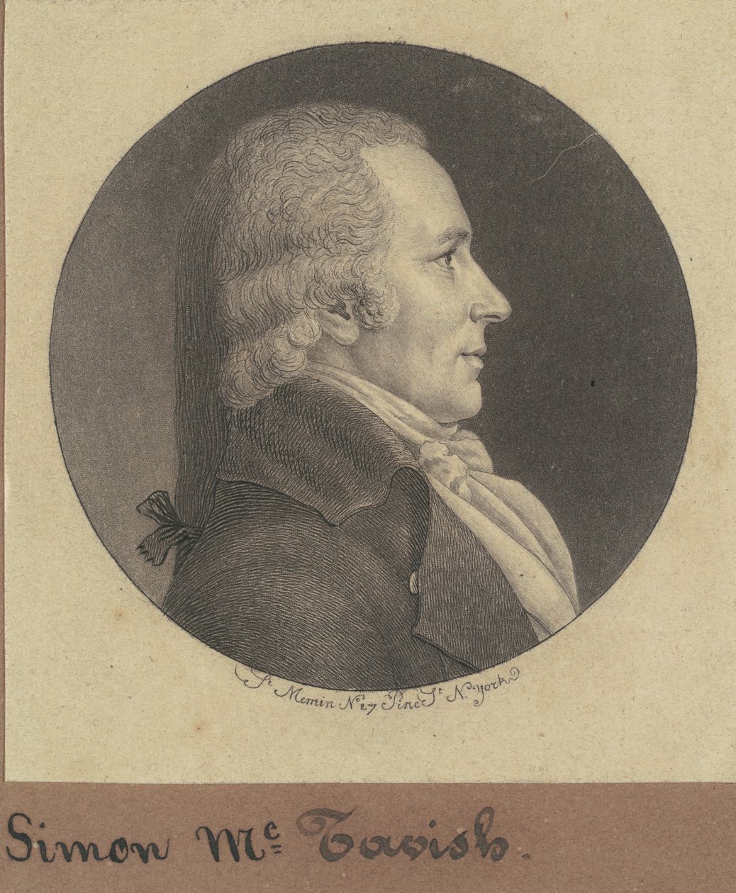 Simón McTavish de Charles B. J. Févret de Saint Mémin