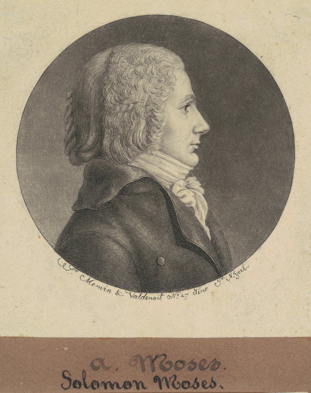 Solomon Moses de Charles B. J. Févret de Saint Mémin