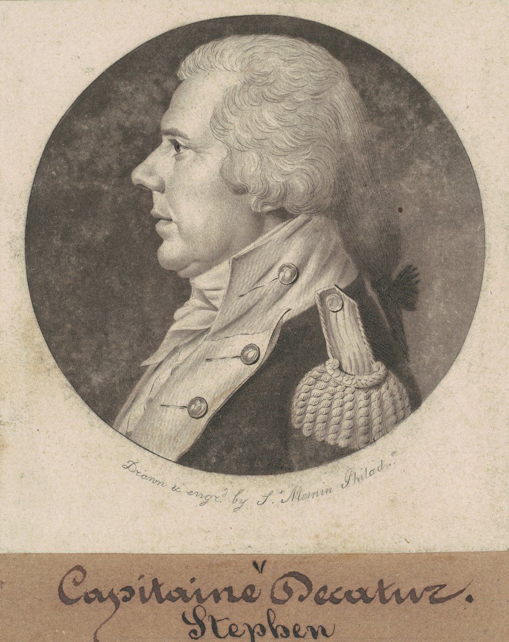 Stephen Decatur, Sr. de Charles B. J. Févret de Saint Mémin