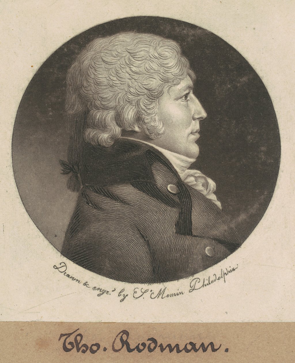 Thomas Rodman de Charles B. J. Févret de Saint Mémin
