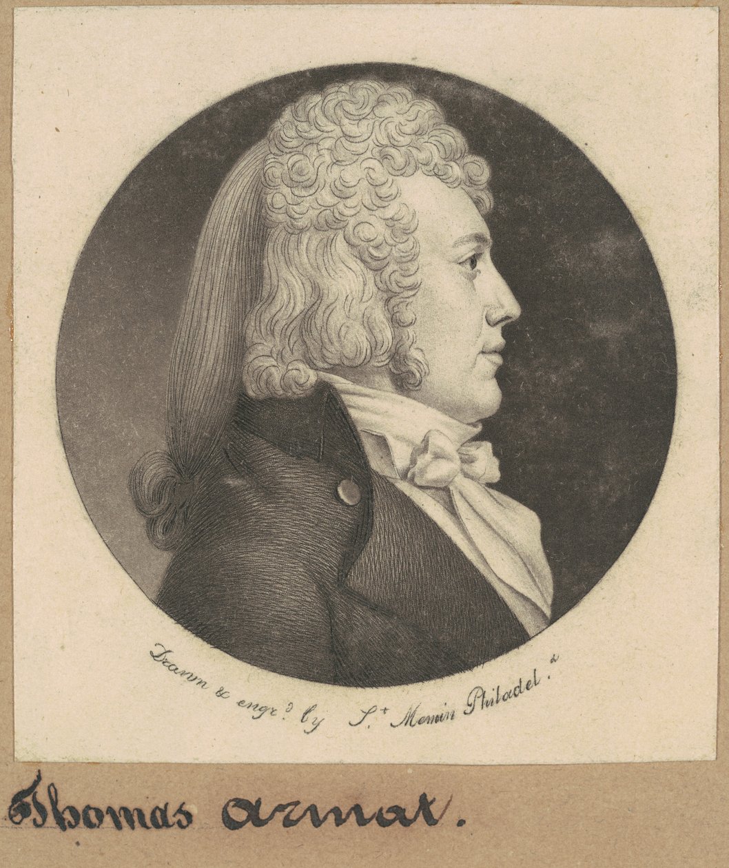 Thomas Wright Armat de Charles B. J. Févret de Saint Mémin