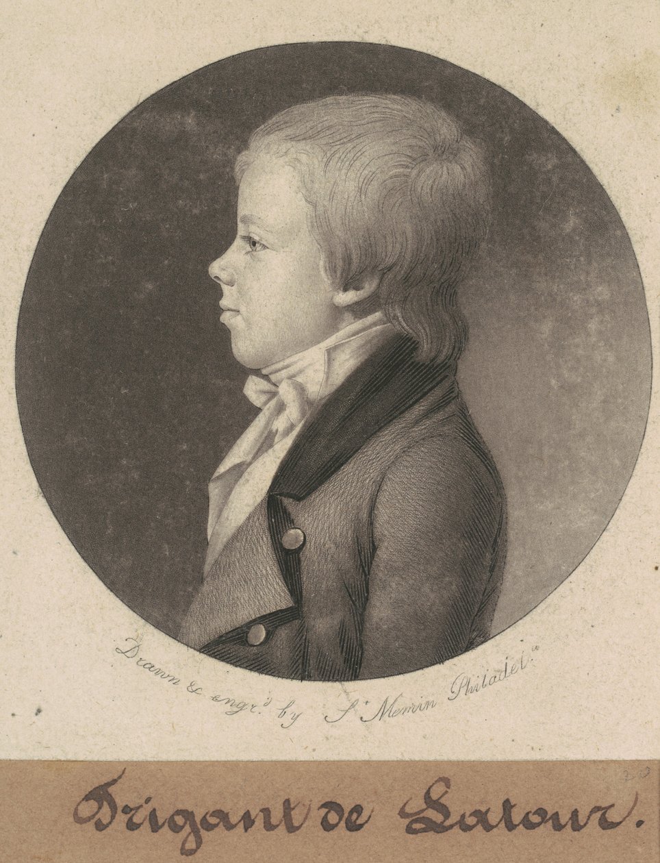 Trigant de la Tour de Charles B. J. Févret de Saint Mémin