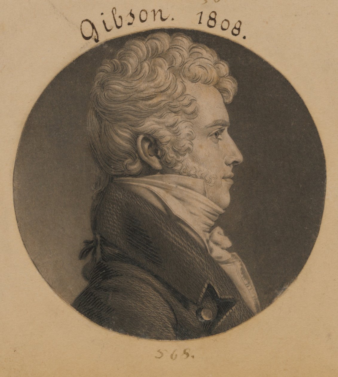 Alexander Gibson de Charles Balthazar Julien Févret de Saint-Mémin