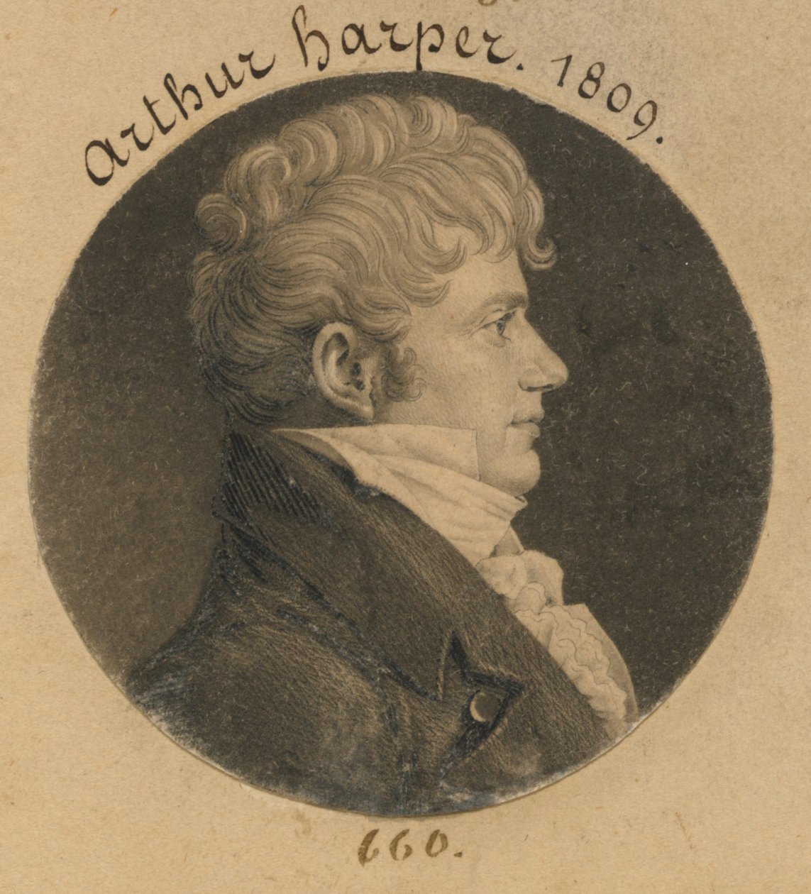 Arthur Harper de Charles Balthazar Julien Févret de Saint-Mémin