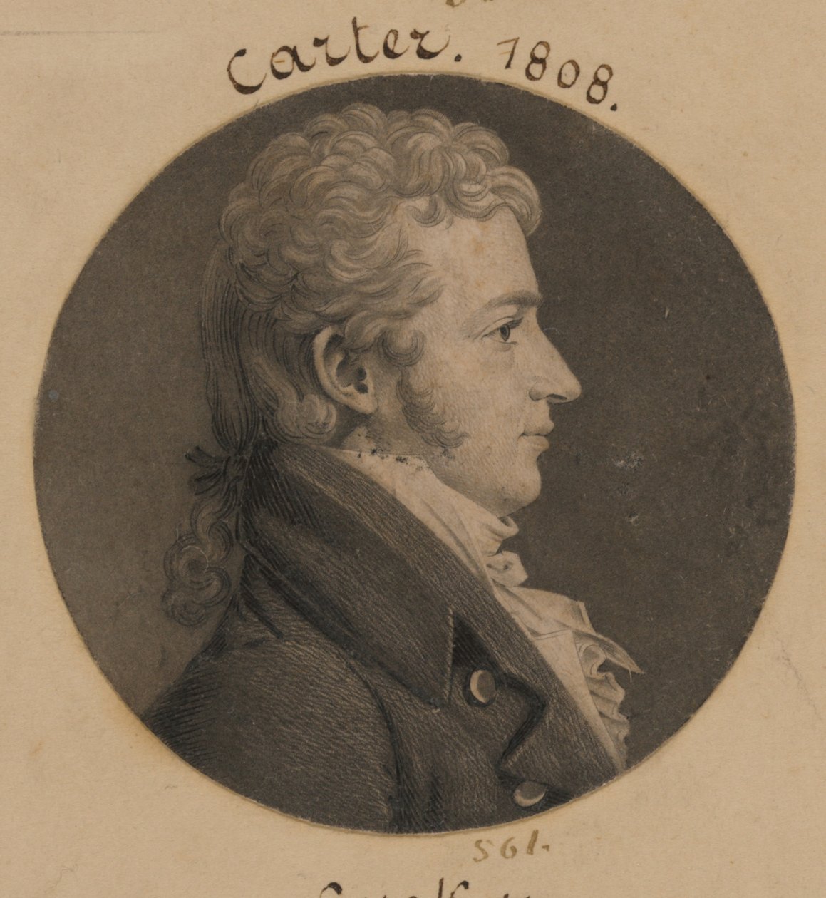Bernard Moore Carter de Charles Balthazar Julien Févret de Saint-Mémin