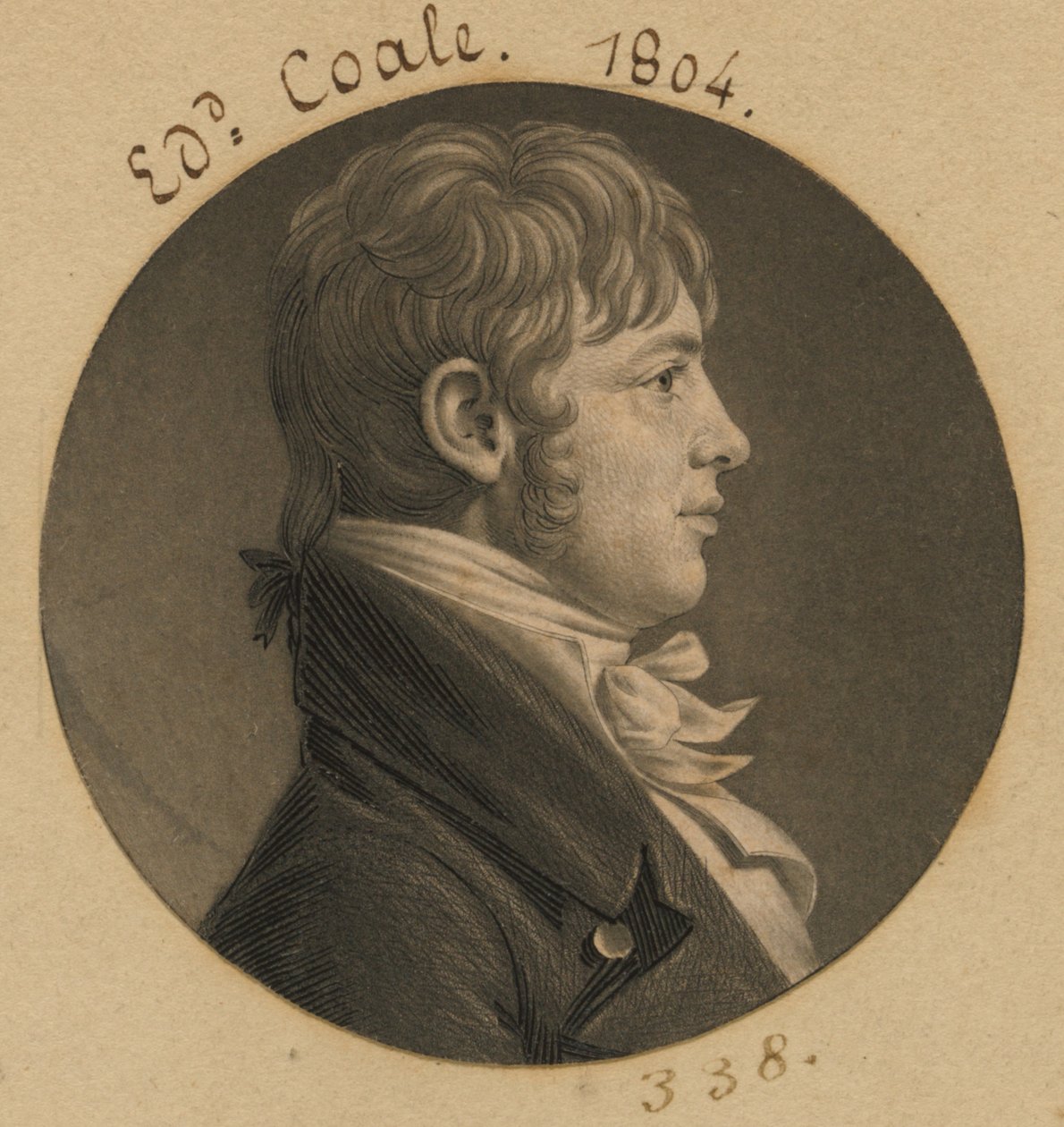 Edward Johnson Coale de Charles Balthazar Julien Févret de Saint-Mémin