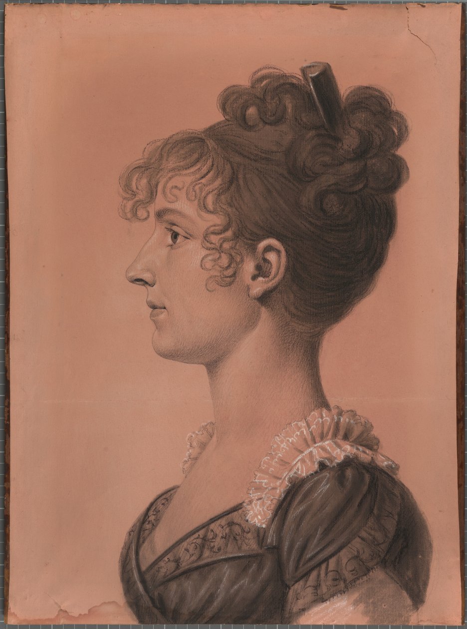 Elizabeth Wirt de Charles Balthazar Julien Févret de Saint-Mémin