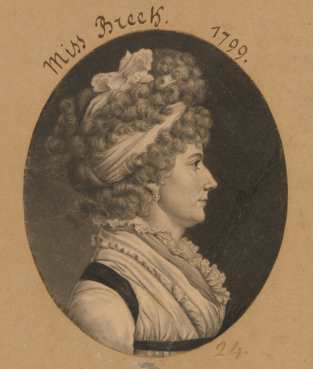 Hannah Breck de Charles Balthazar Julien Févret de Saint-Mémin