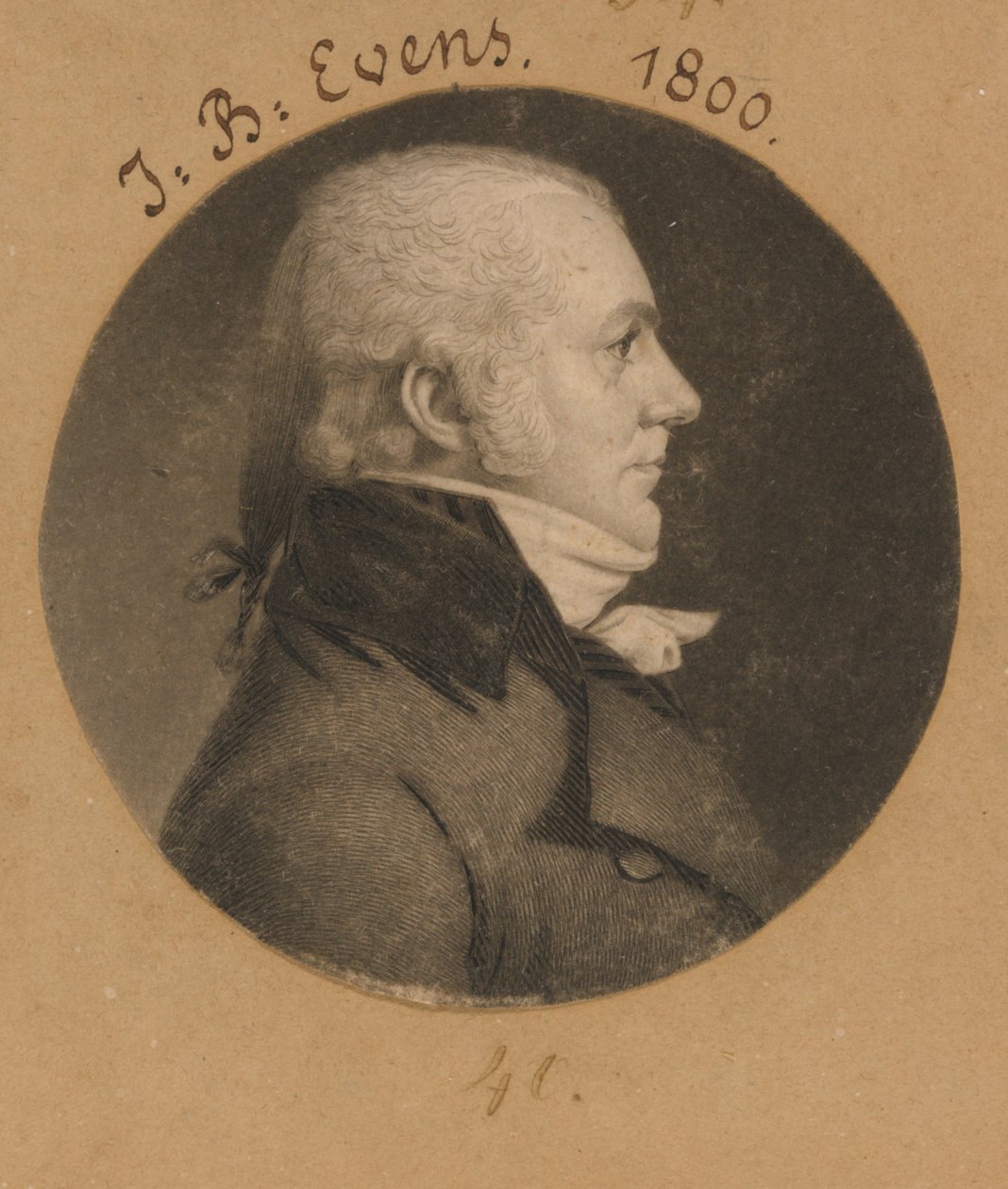 John B. Evens de Charles Balthazar Julien Févret de Saint-Mémin