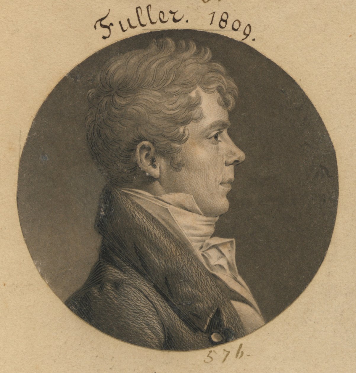 John Coles III de Charles Balthazar Julien Févret de Saint-Mémin