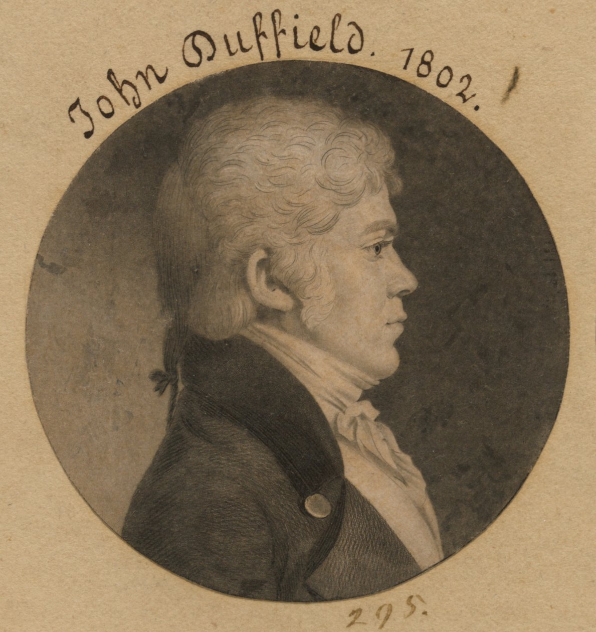 John Duffield de Charles Balthazar Julien Févret de Saint-Mémin