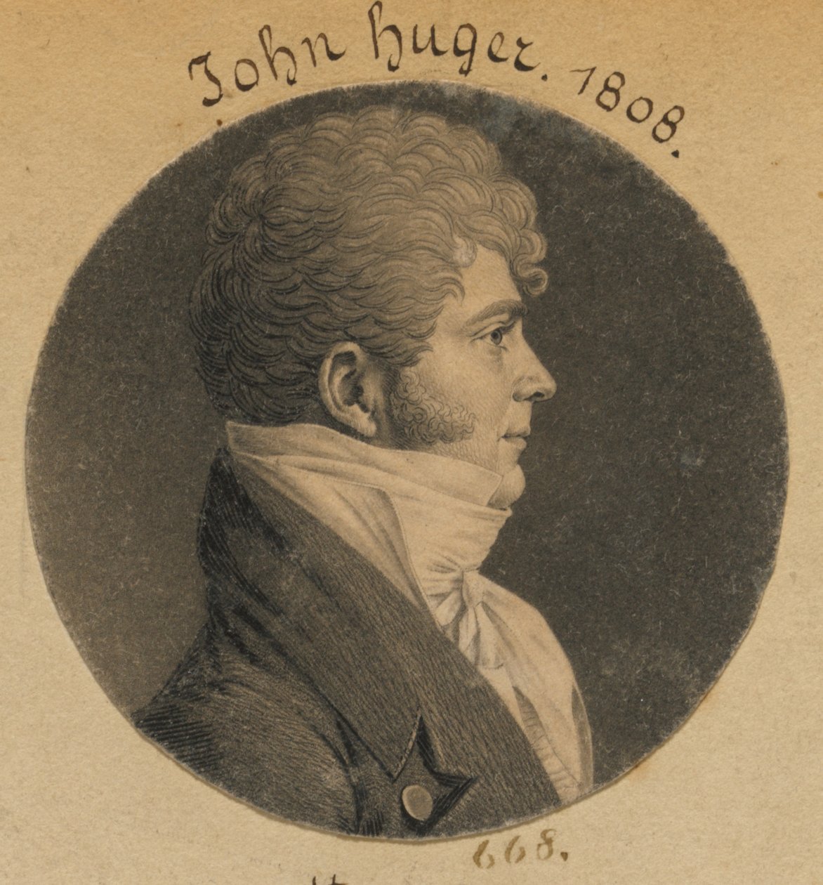 John Huger de Charles Balthazar Julien Févret de Saint-Mémin