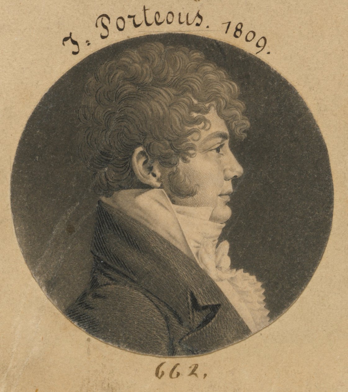 John Porteous de Charles Balthazar Julien Févret de Saint-Mémin