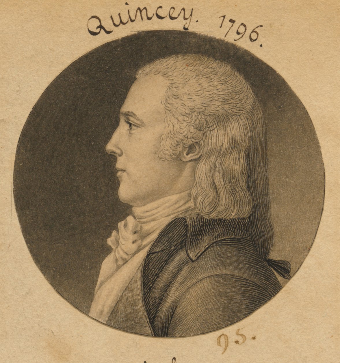 Josiah Quincy de Charles Balthazar Julien Févret de Saint-Mémin