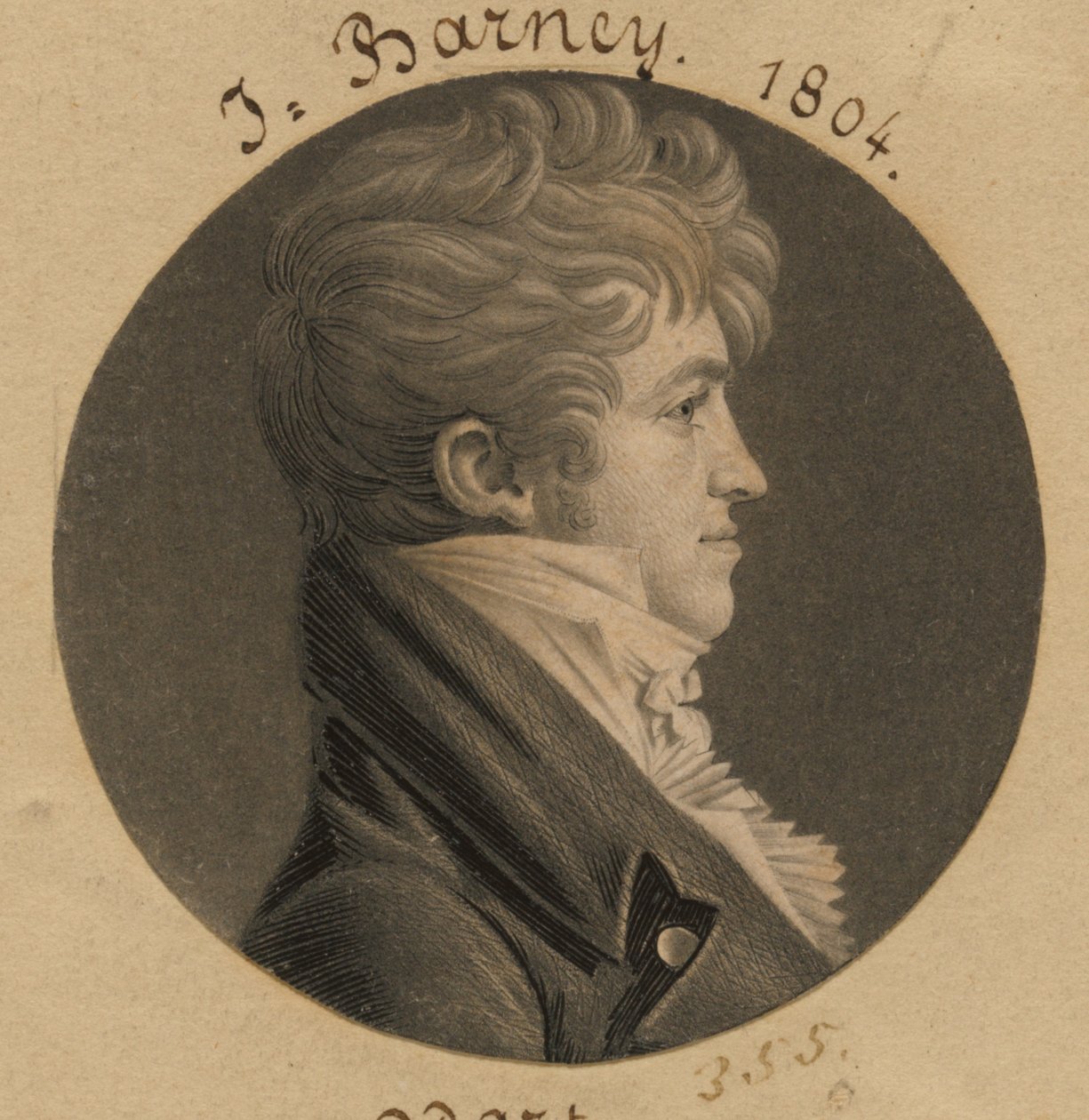 Louis Barney de Charles Balthazar Julien Févret de Saint-Mémin