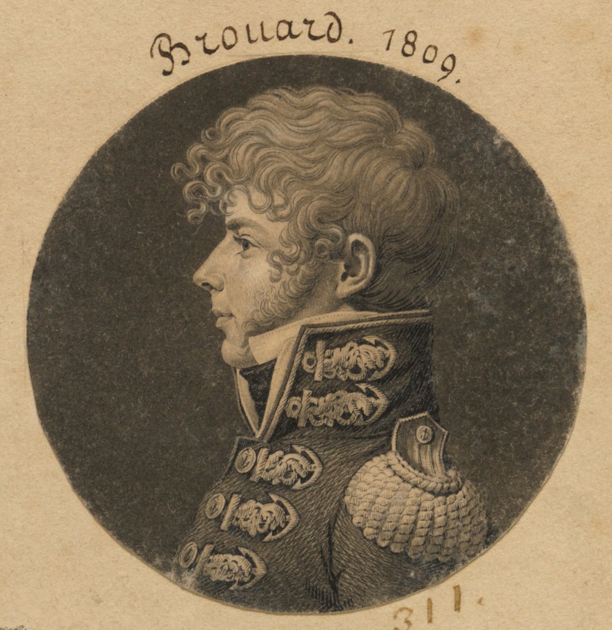 Michel Angelique Brouard de Charles Balthazar Julien Févret de Saint-Mémin