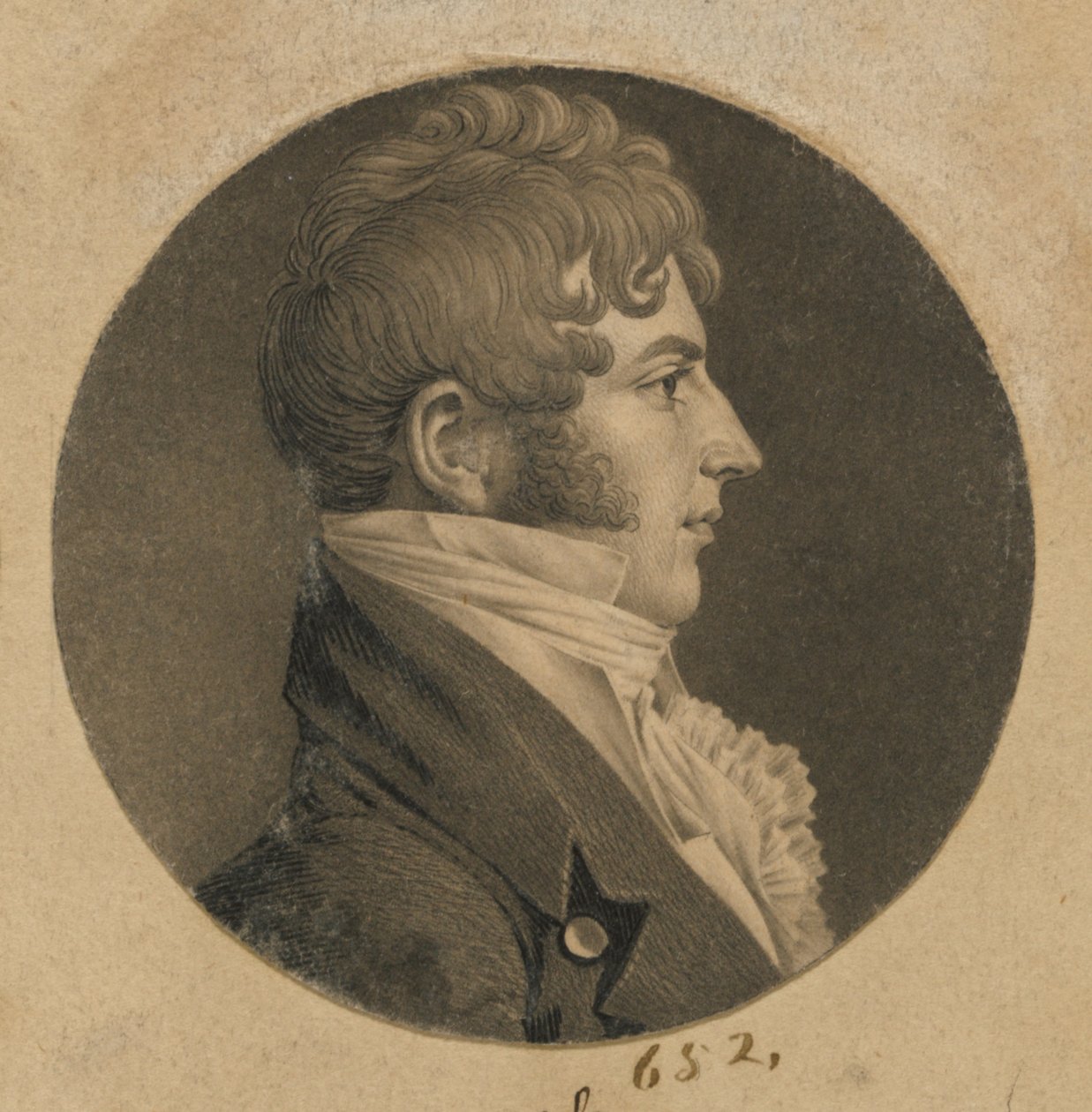 Nathaniel Heyward, Jr. de Charles Balthazar Julien Févret de Saint-Mémin