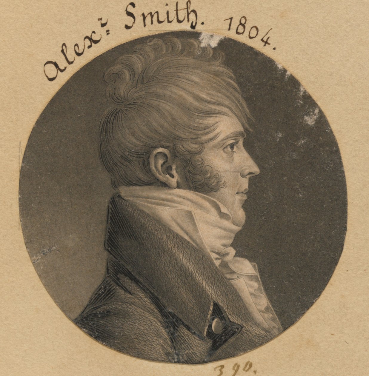 Posiblemente Alexander Smith de Charles Balthazar Julien Févret de Saint-Mémin