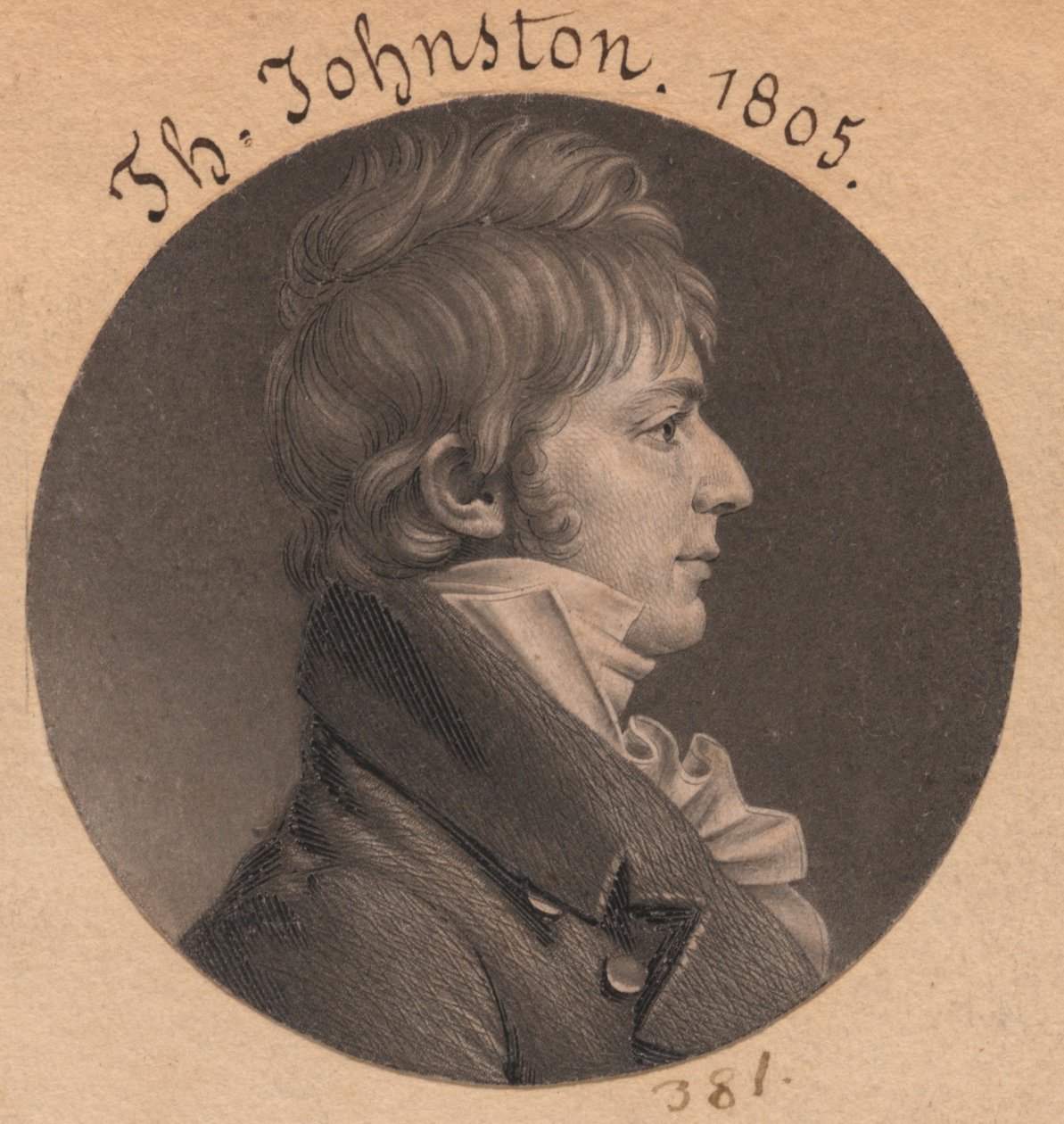 Quizás George Way de Charles Balthazar Julien Févret de Saint-Mémin