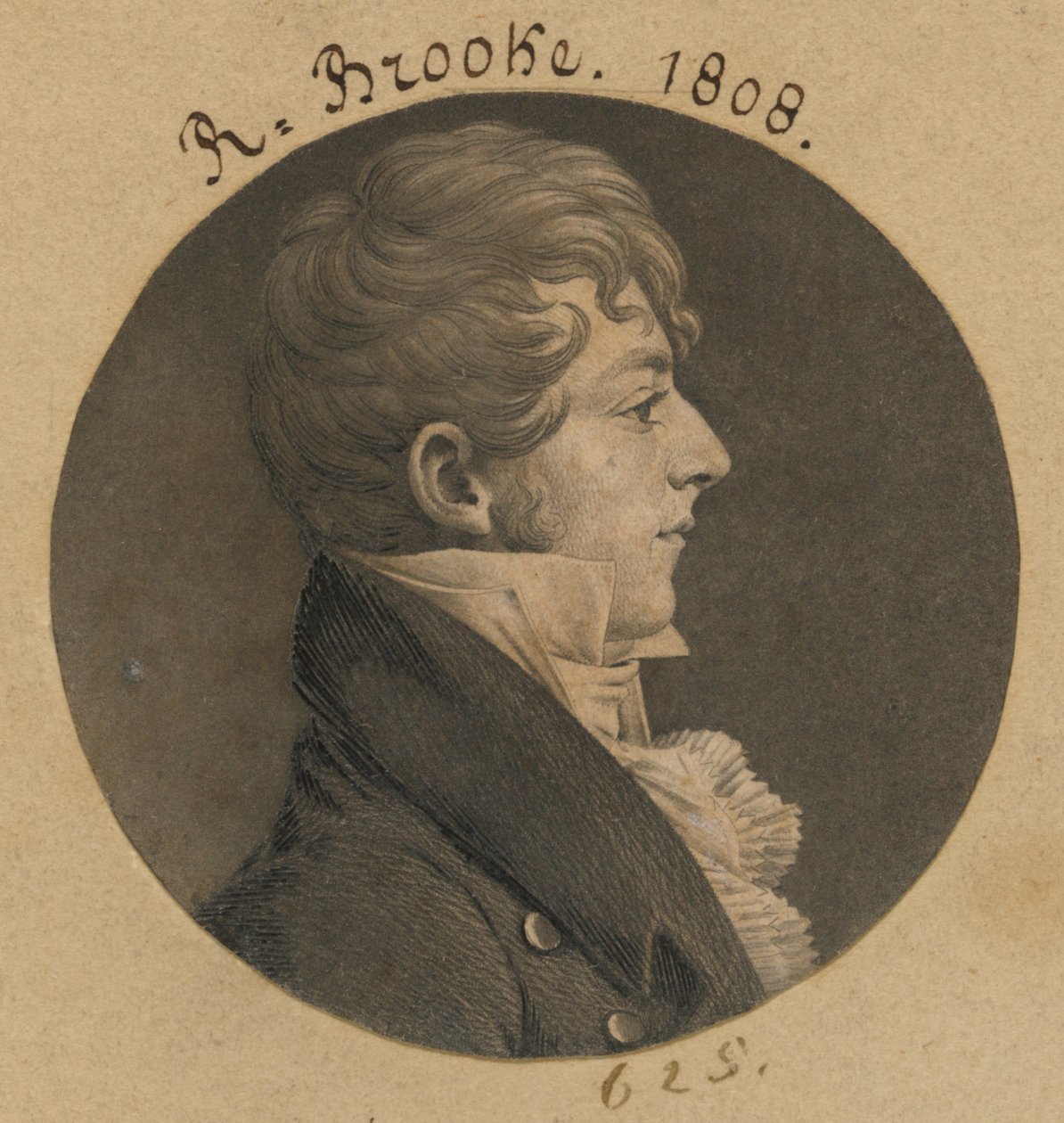 Richard Brooke de Charles Balthazar Julien Févret de Saint-Mémin