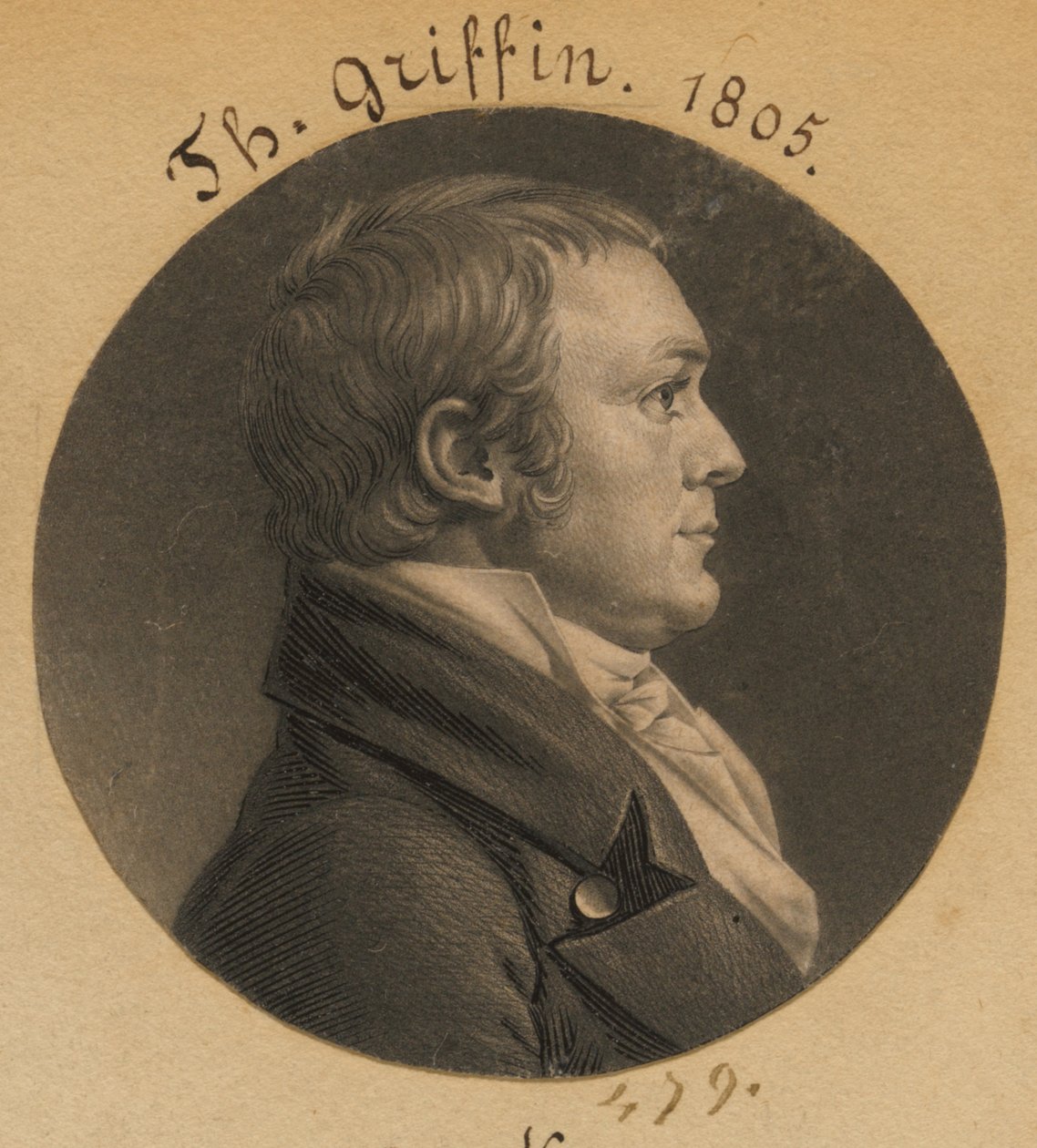 Thomas Griffin de Charles Balthazar Julien Févret de Saint-Mémin