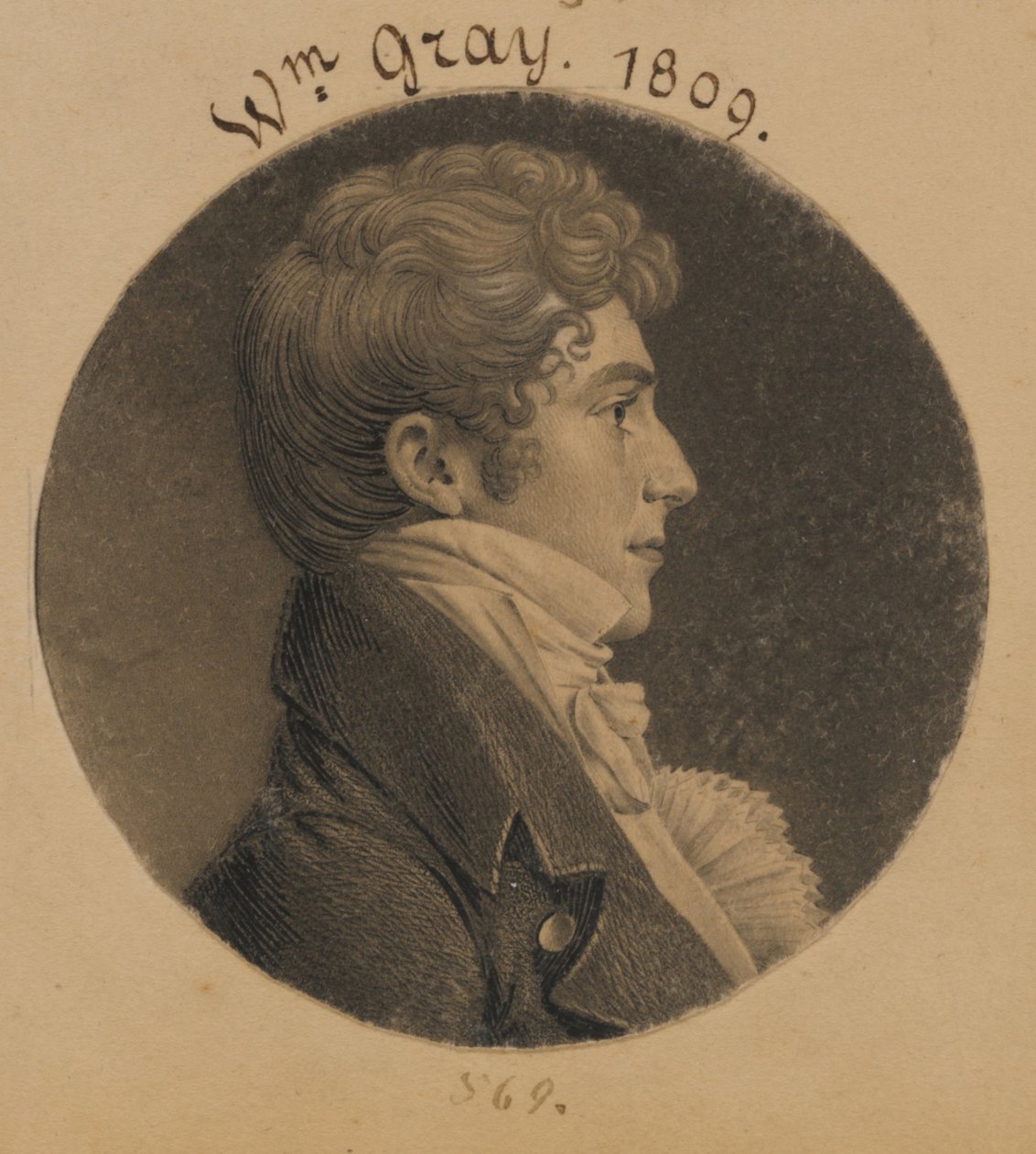 William Gray de Charles Balthazar Julien Févret de Saint-Mémin