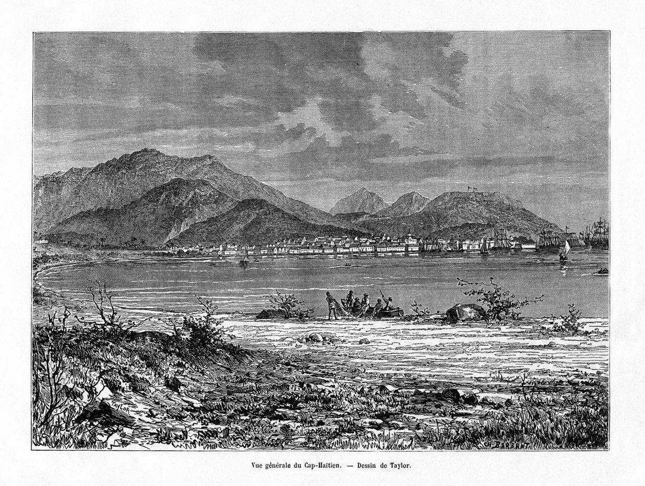 Cap Haitien, Haití, siglo XIX de Charles Barbant