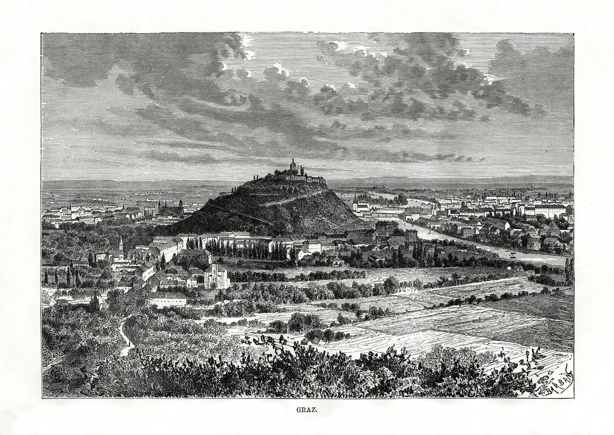 Graz, Austria, 1879 de Charles Barbant