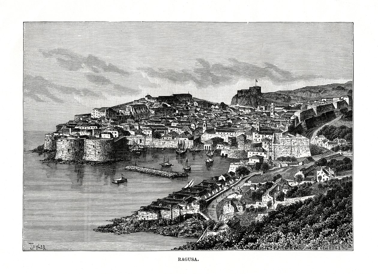 Ragusa, Sicilia, Italia, 1879 de Charles Barbant