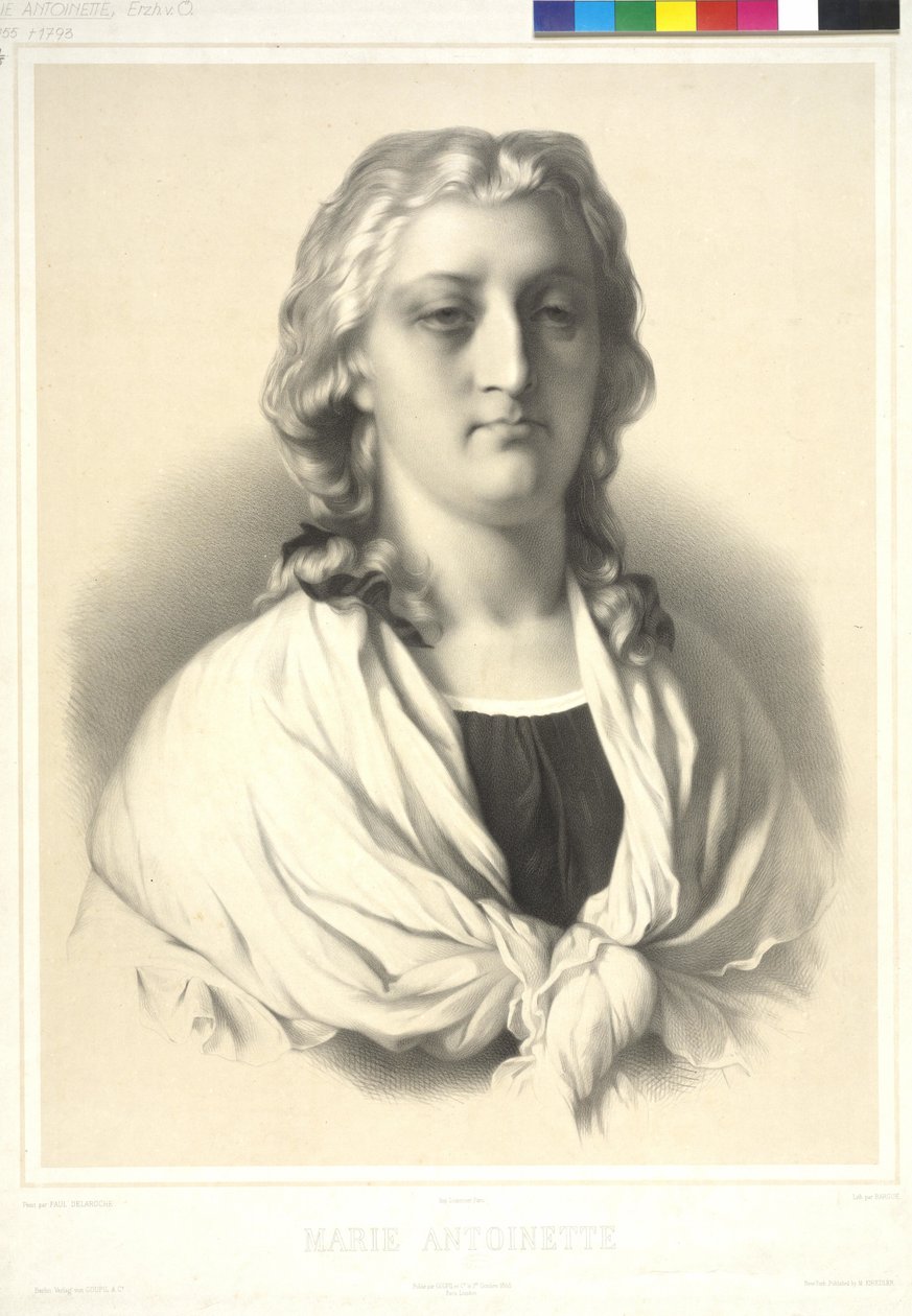 Archiduquesa de Austria María Antonieta de Charles Bargue